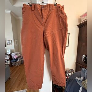 Duluth Trading Co Cargo Pants in Rust